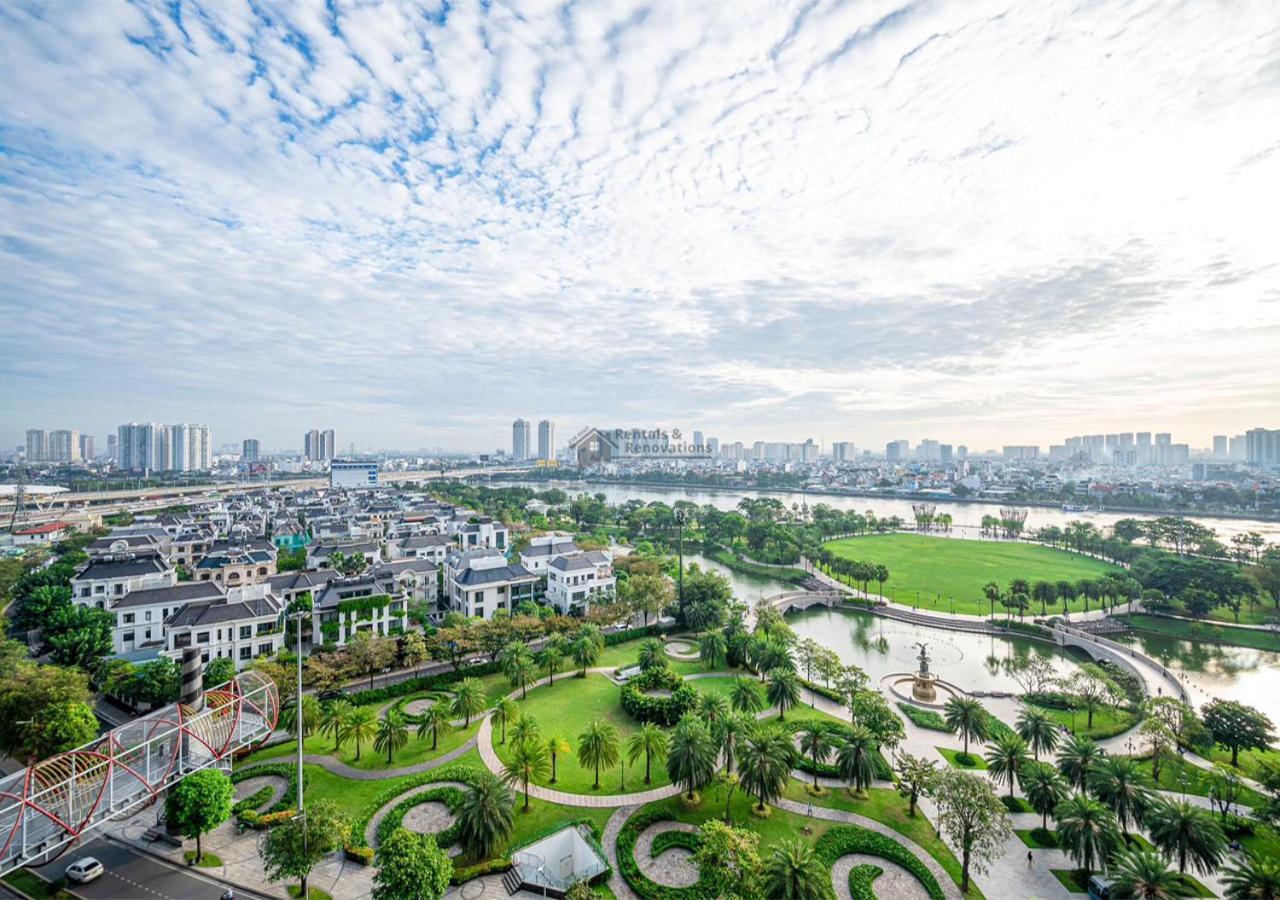 The Vinhomes Central Park Apartments - The Buildings Surrounding Landmark 81 Ho Či Minovo Město Exteriér fotografie