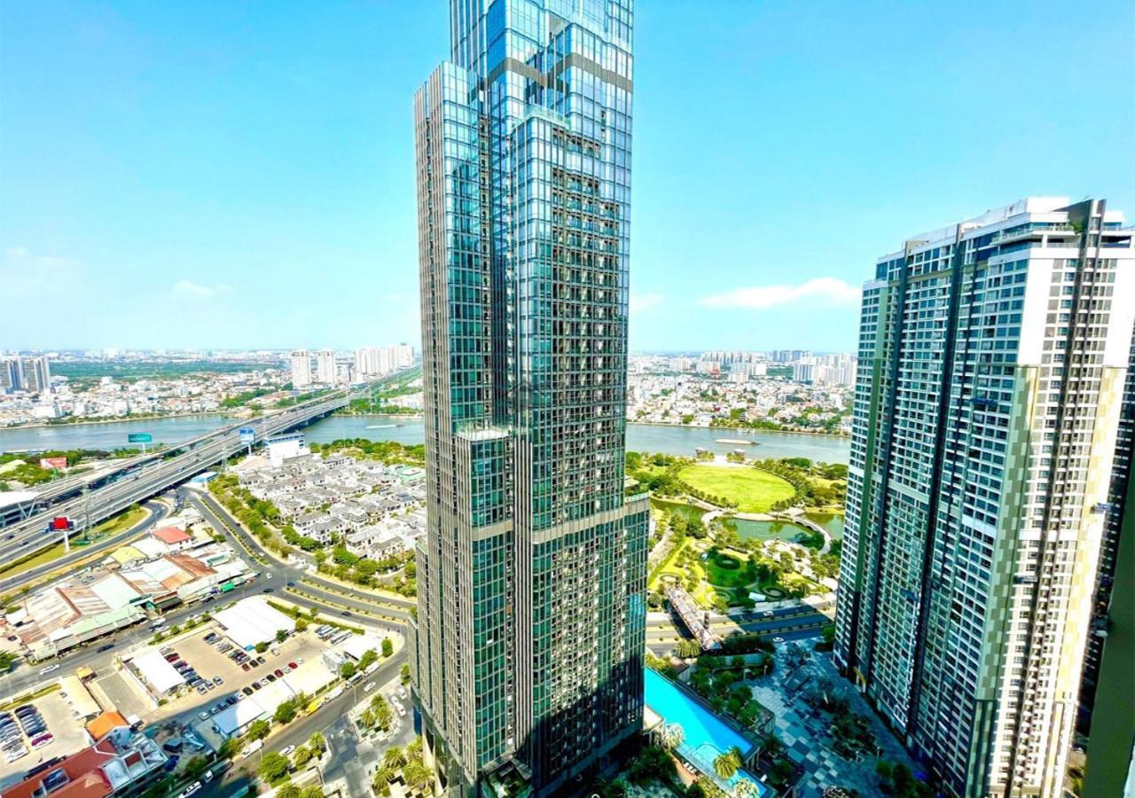 The Vinhomes Central Park Apartments - The Buildings Surrounding Landmark 81 Ho Či Minovo Město Exteriér fotografie
